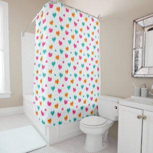 I love snow Christmas Shower Curtain