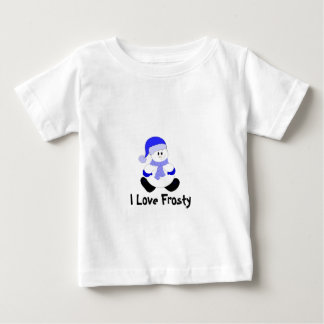I Love Snowmen Baby T-Shirt