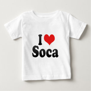 I Love Soca Baby T-Shirt