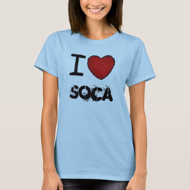 I love SOCA T-Shirt (Front)