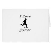 I Love Soccer (Front Horizontal)