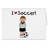 I Love Soccer (Front Horizontal)