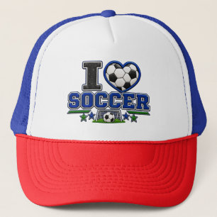 I Love Soccer Cap   Soccer Lover Sports Hat