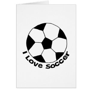 I Love Soccer Cards
