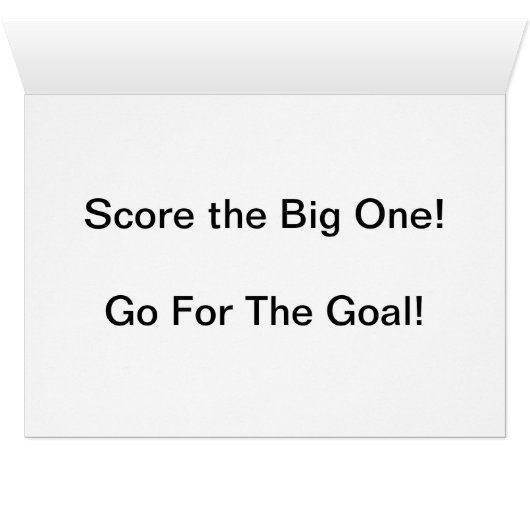 I Love Soccer Customizable (Inside Horizontal (Bottom))