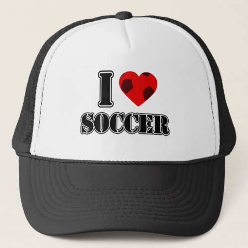 I Love Soccer _ Hat