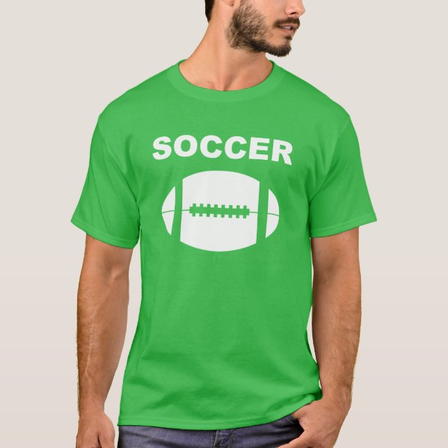 I Love Soccer T-Shirt (Front)