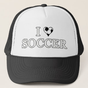 I Love Soccer Trucker Hat