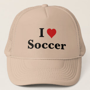 I Love Soccer Trucker Hat
