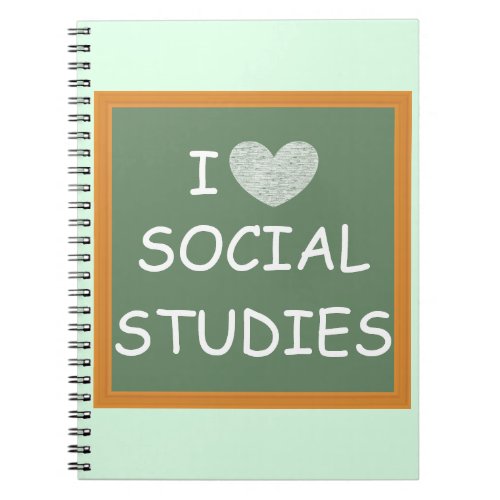 I Love Social Studies Notebook