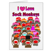"I LOVE SOCK MONKEYS" Gifts (Front)