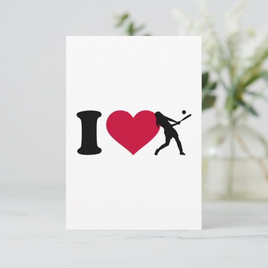 I love Softball (Standing Front)