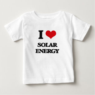 I Love Solar Energy Baby T-Shirt