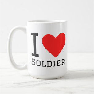I love soldier coffee mug