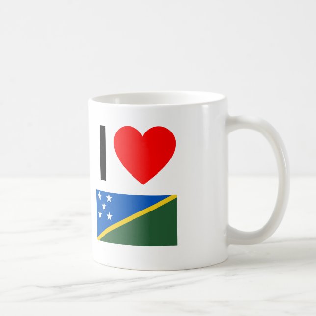 i love solomon islands coffee mug (Right)