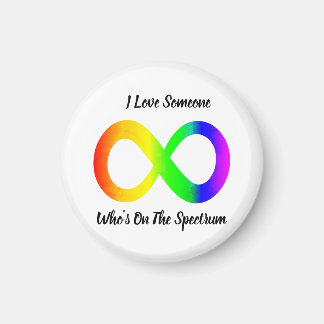 I Love Someone on the Spectrum ASD Magnet 