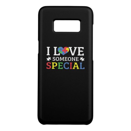 I Love Someone Special Puzzle Autism Awareness Case_Mate Samsung Galaxy S8 Case