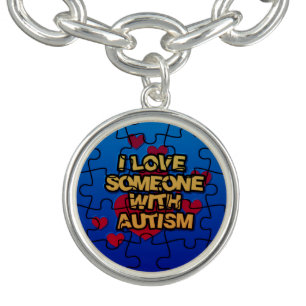 I Love Someone With Autism Bracelet