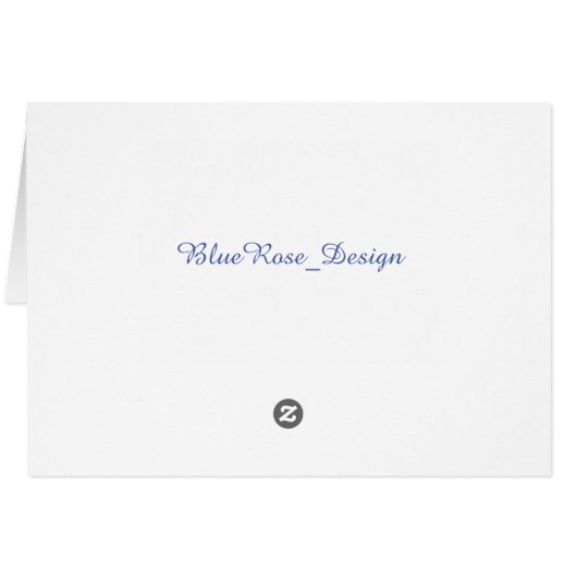 I Love Someone With Autism Card (Back Horizontal)