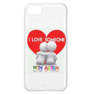 I LOVE SOMEONE WITH AUTISM IPHONE CASE