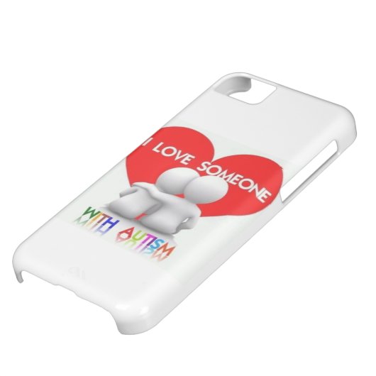 I LOVE SOMEONE WITH AUTISM IPHONE CASE (Bottom)