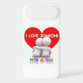 I LOVE SOMEONE WITH AUTISM IPHONE CASE (Back)