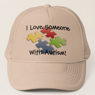 I Love Someone With Autism! Trucker Hat