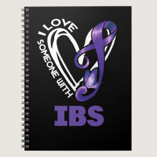I Love Someone With IBS Irritable Bowel Syndrome Notebook