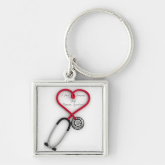 I Love Someone with Noonan Syndrome keychain