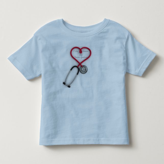 I Love Someone with NS toddler shirt (Front)