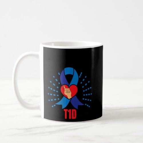 I Love Someone With T1D Diabetes Awareness  Coffee Mug
