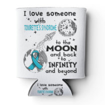 I love Someone with Tourette's Syndrome Awareness Can Cooler