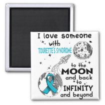 I love Someone with Tourette's Syndrome Awareness Magnet