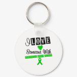 I Love Someone With Traumatic Brain Injury Keychain