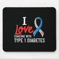 I Love Someone With Type 1 Diabetes Gift Diabetic