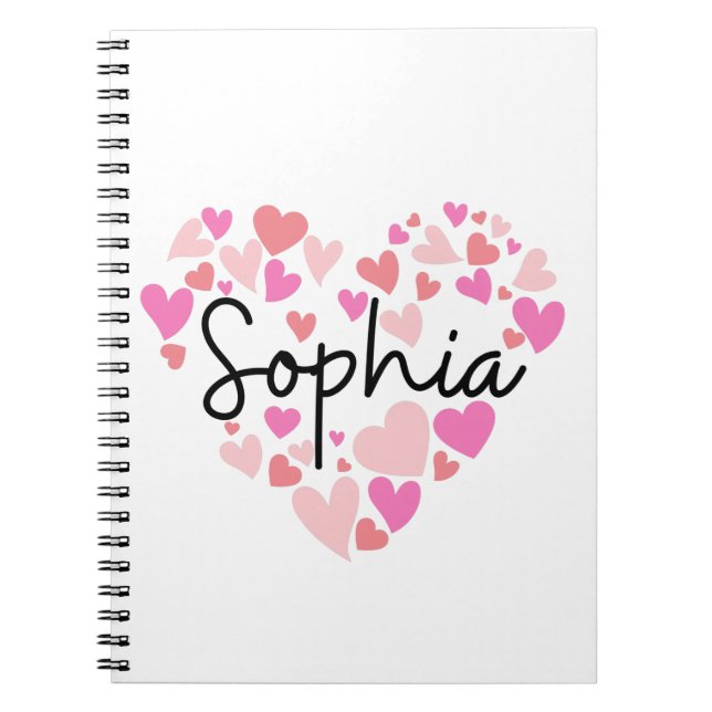 I love Sophia Notebook (Front)
