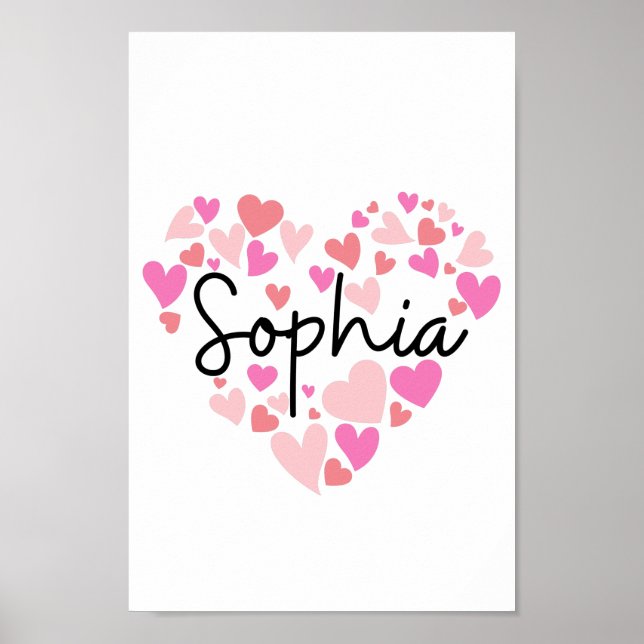 I love Sophia Poster (Front)