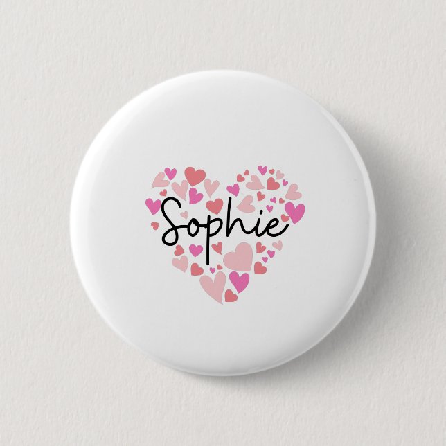 I love Sophie Button (Front)