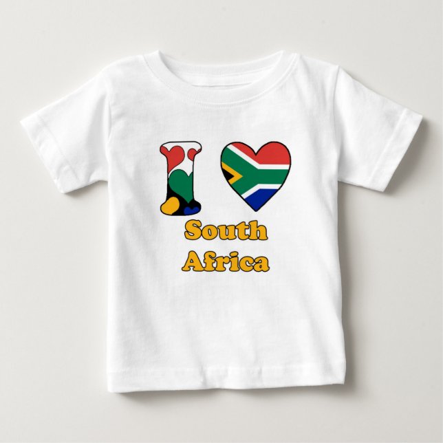 I love South Africa Baby T-Shirt (Front)