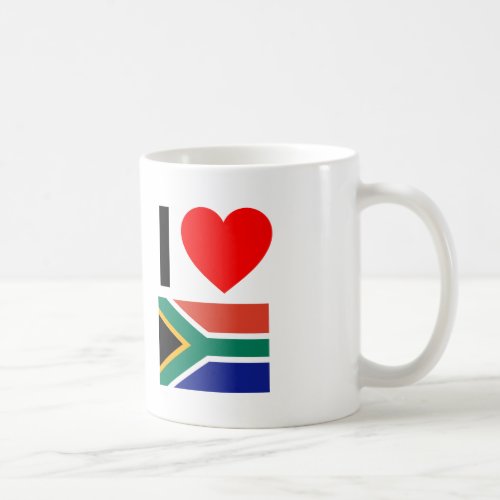 i love south africa coffee mug