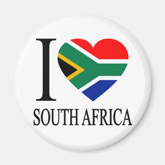 I Love South Africa Magnet
