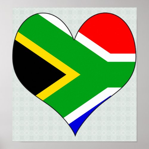 I Love South Africa Poster