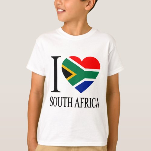 I Love South Africa T_Shirt