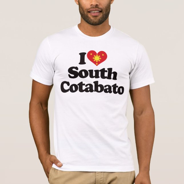 I Love South Cotabato T-Shirt (Front)