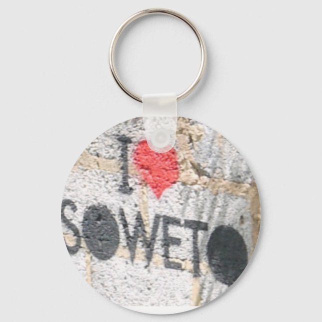 i love soweto keychain (Front)