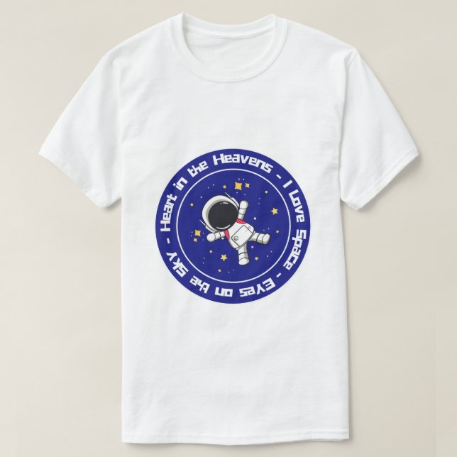I love space T-Shirt (Design Front)