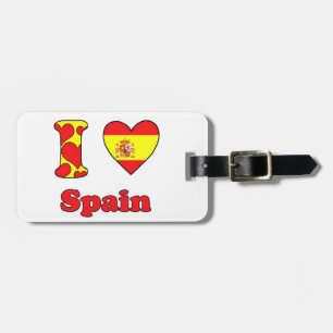 I love Spain Luggage Tag