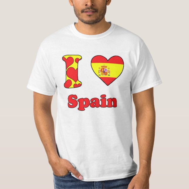 I love Spain T-Shirt (Front)