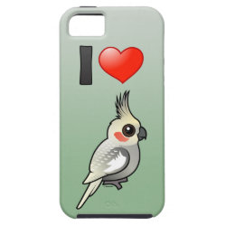 I Love Spangled Cockatiels Case-Mate Vibe iPhone 5 Case