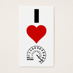 I Love Speed (Vertical)